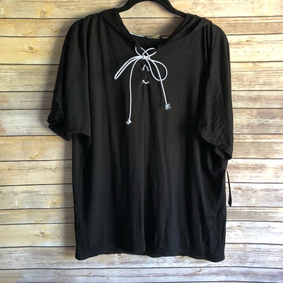stitch fix Tops - Stitch Fix Colette Kinley Lace Up Hoodie Top